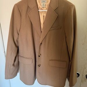 L.L. Bean Ladies Tan Blazer
